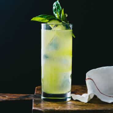 Cucumber basil cocktail