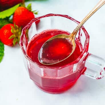 Strawberry syrup