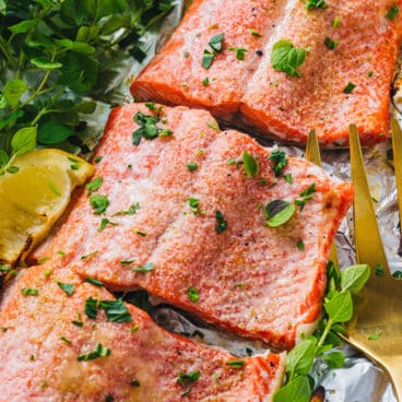 Grilled Salmon in Foil