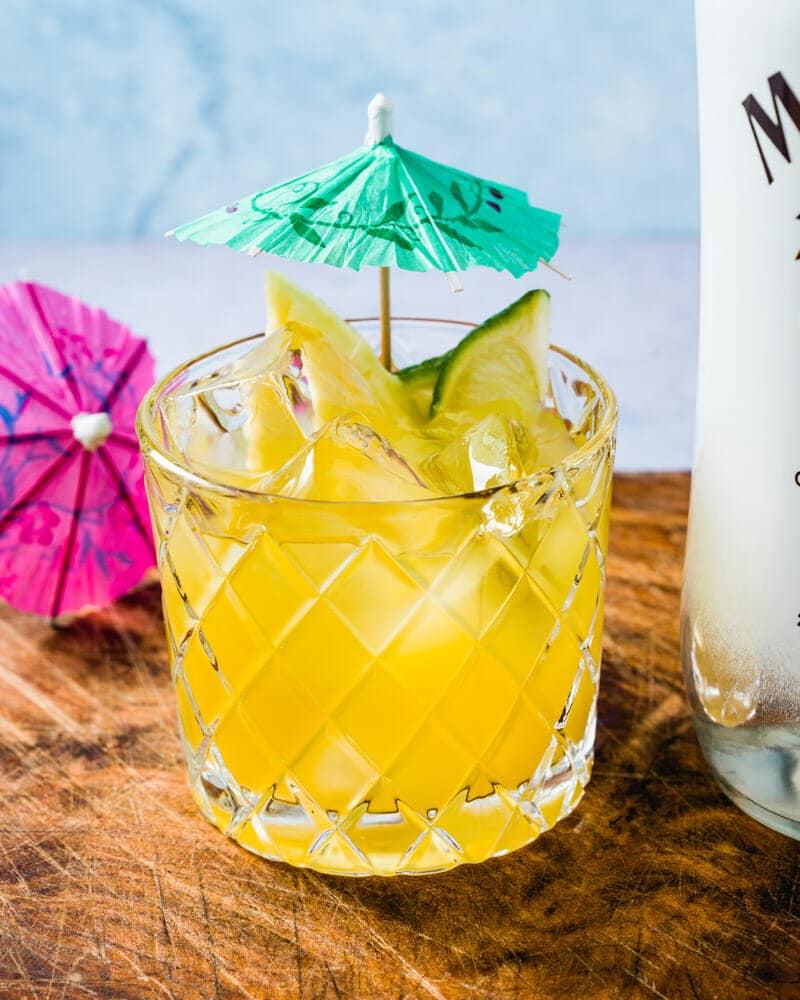 Malibu and Pineapple