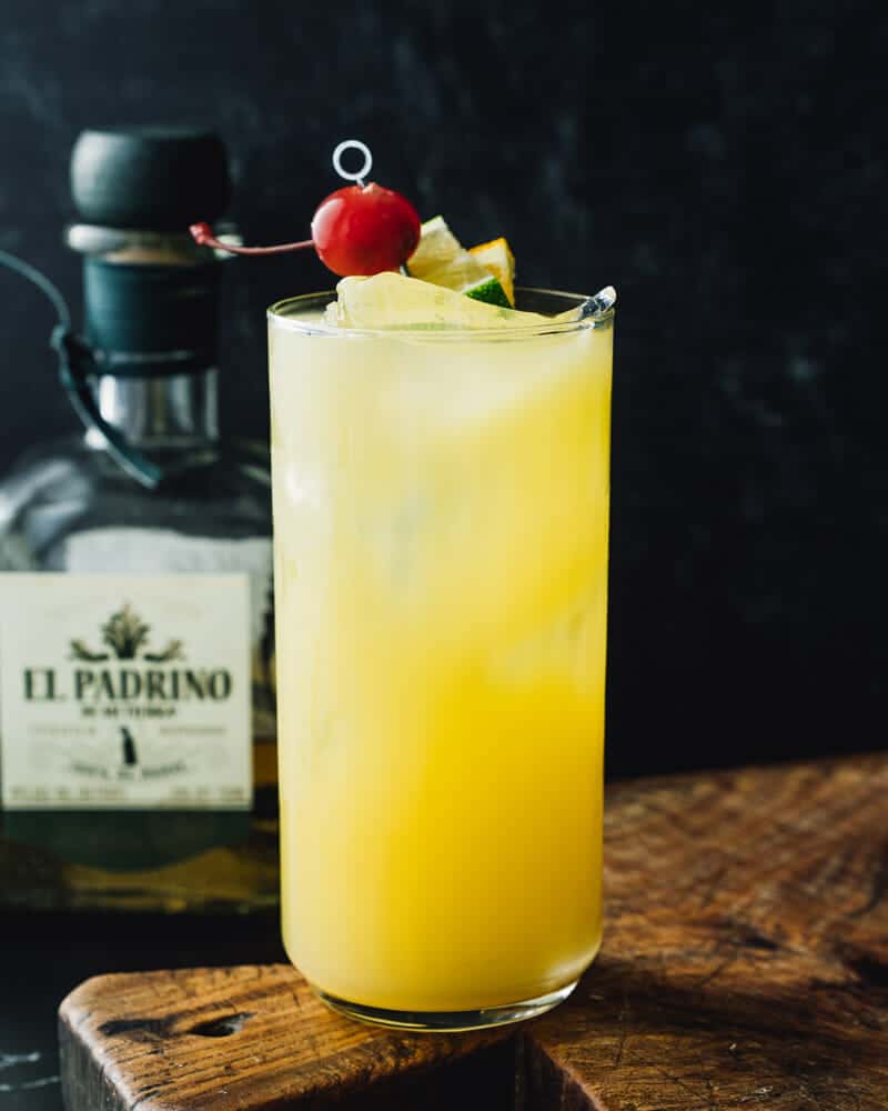 Tequila and orange juice