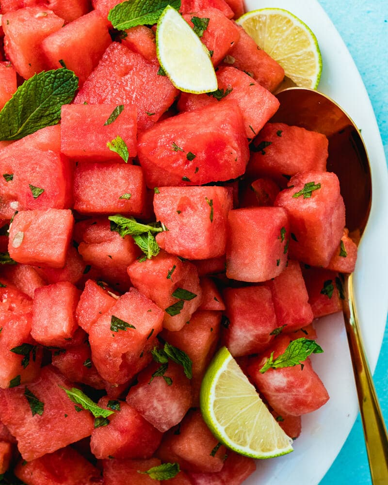 Watermelon Salad with Mint