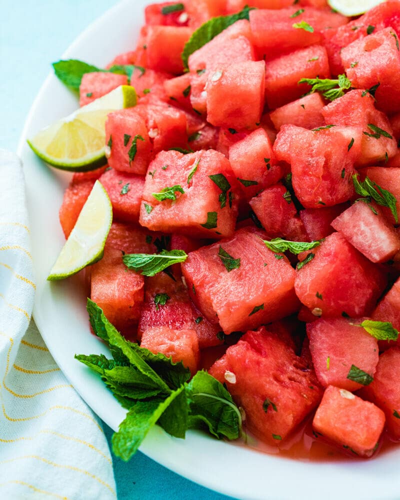 Watermelon Mint Salad