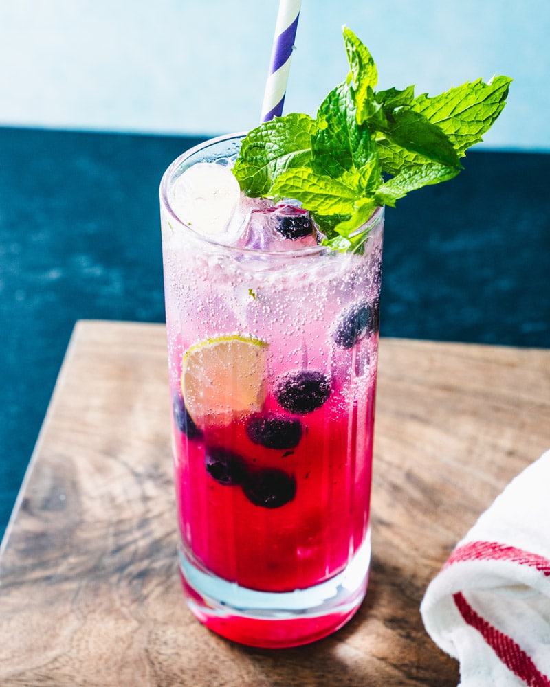 Blueberry Mojito recipe