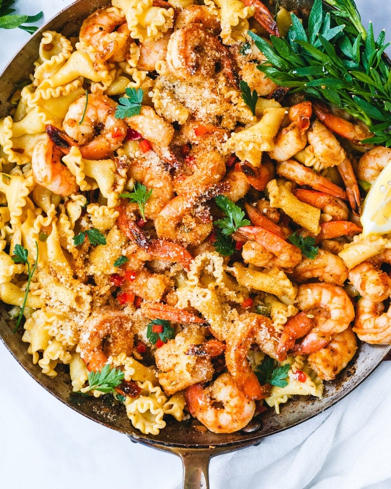 Cajun shrimp pasta