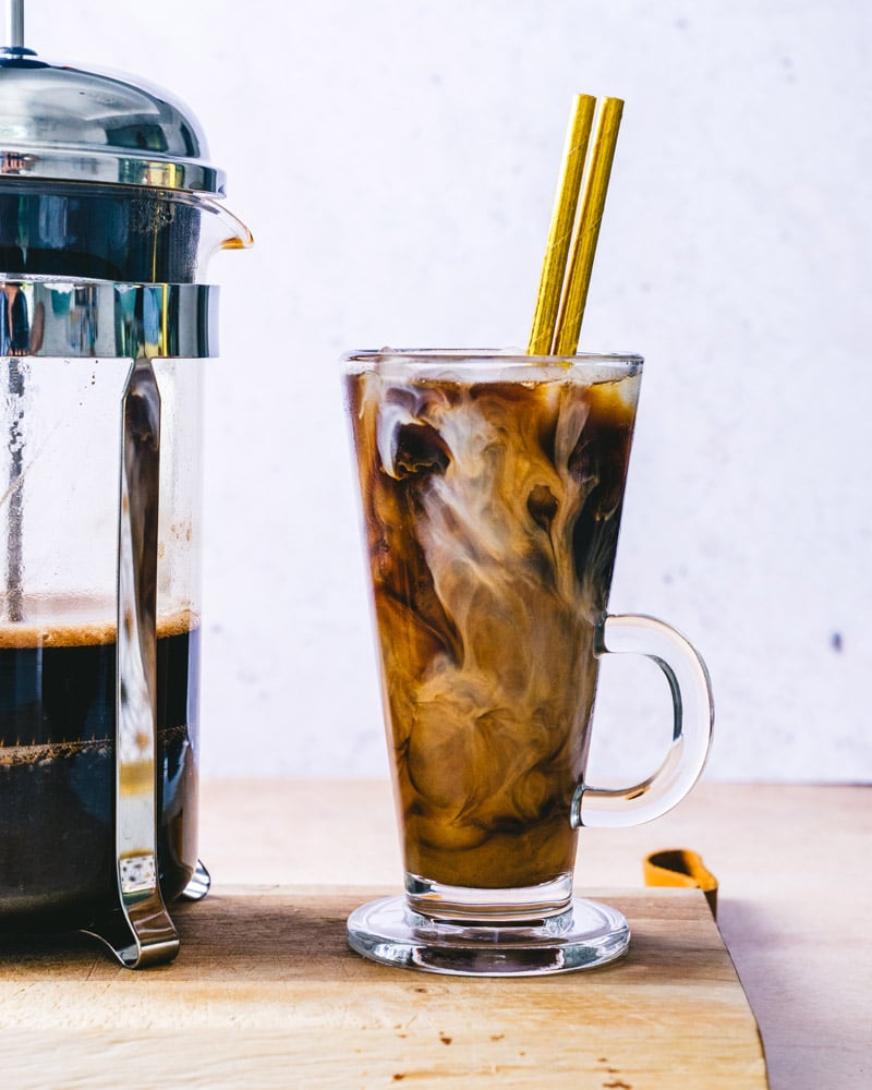 French Press Iced Coffee