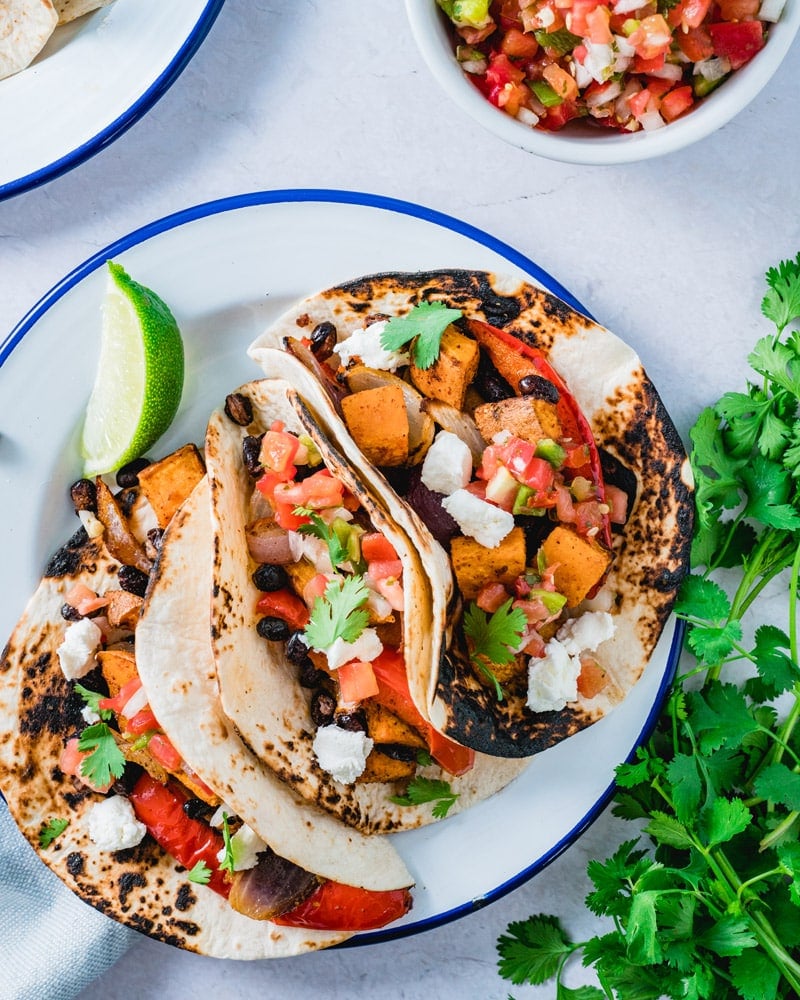 Sweet potato tacos