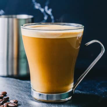 Almond milk coffee