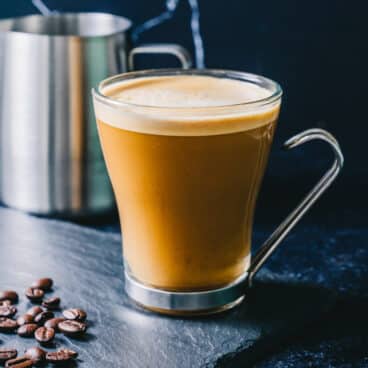 Almond milk coffee