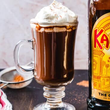 Kahlua hot chocolate
