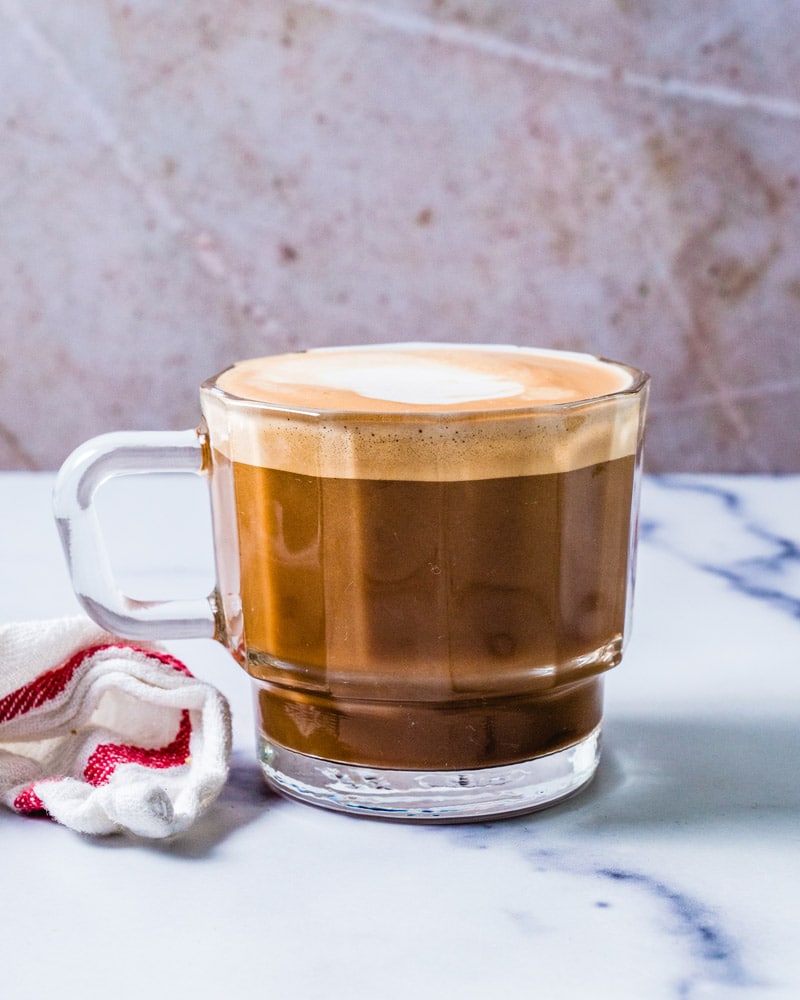 Oat milk latte