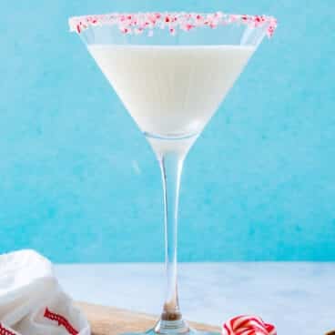 Peppermint martini