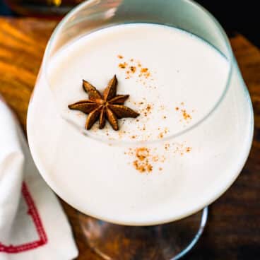 Bourbon Milk Punch