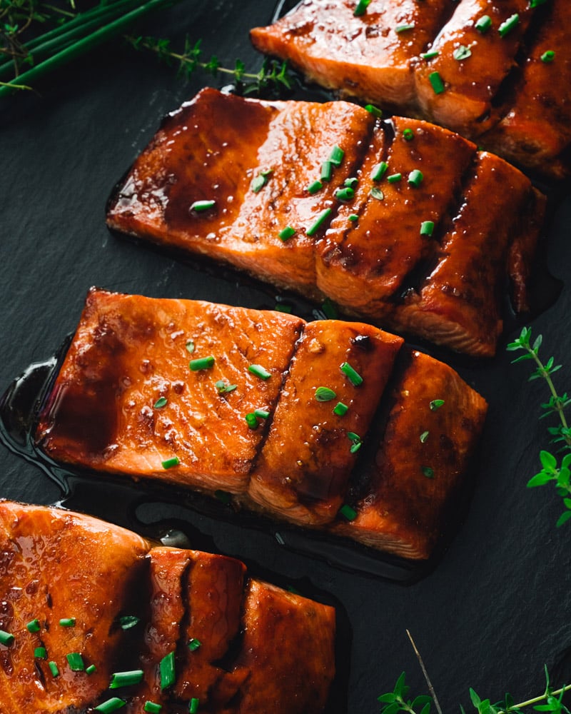 Maple Glazed Salmon
