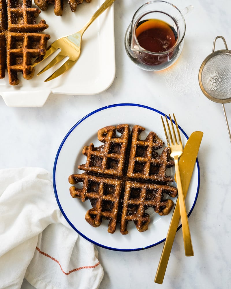 Gingerbread Waffles