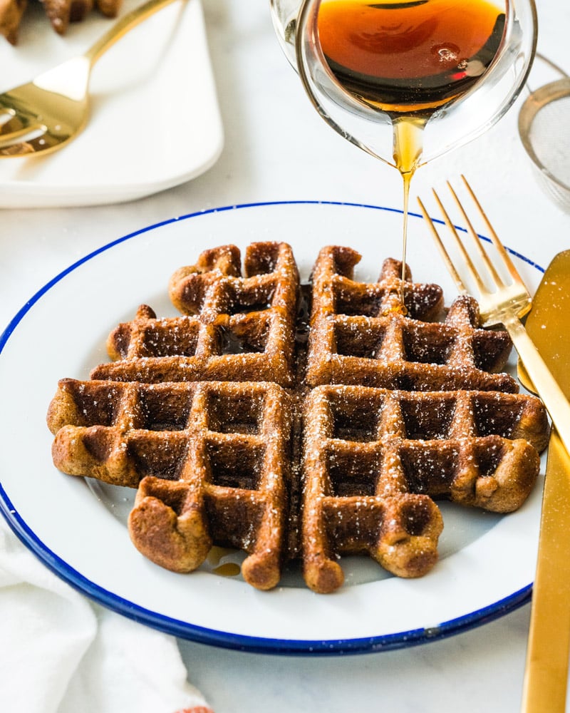 Gingerbread waffles
