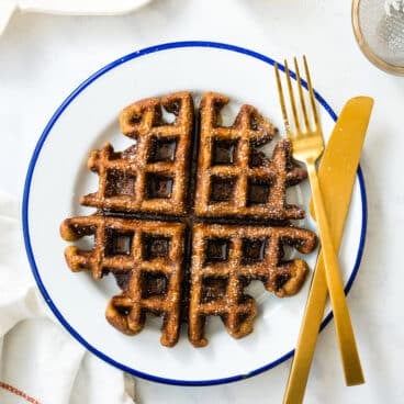 Gingerbread waffles
