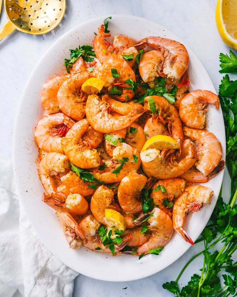 Old Bay Steamed Shrimp