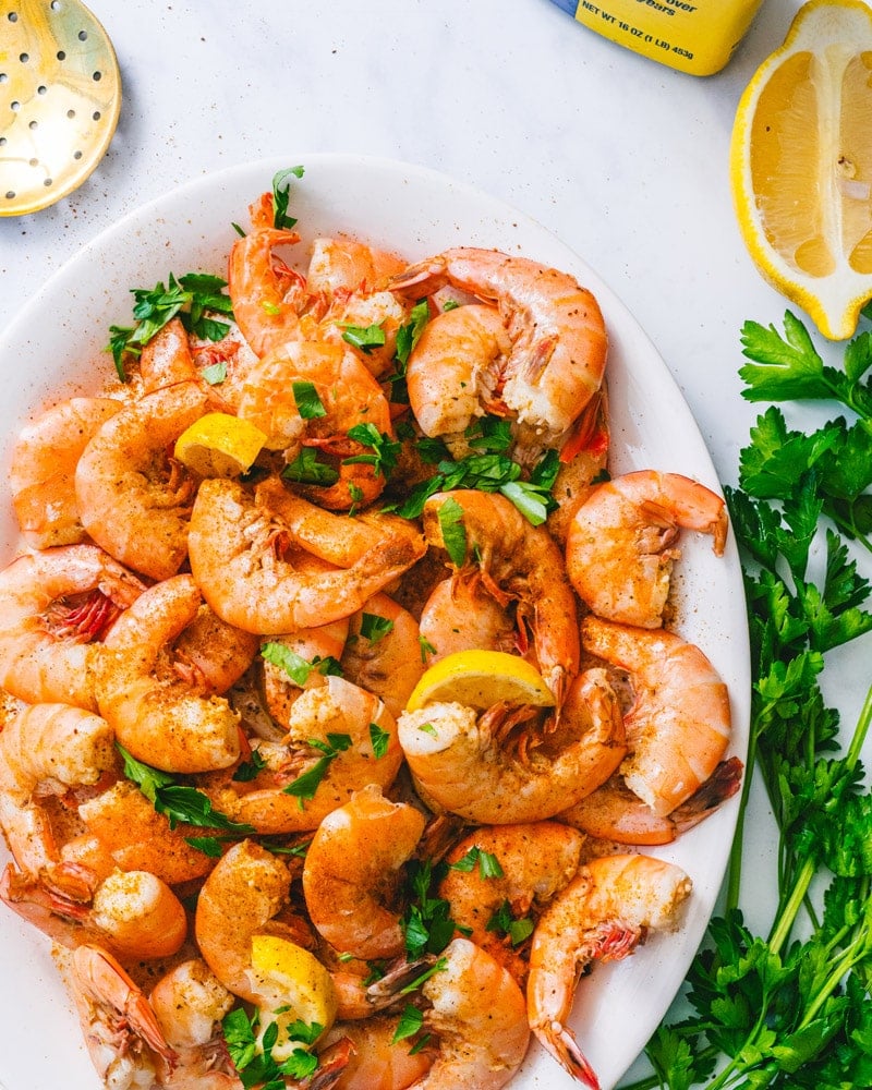 Steamed Shrimp