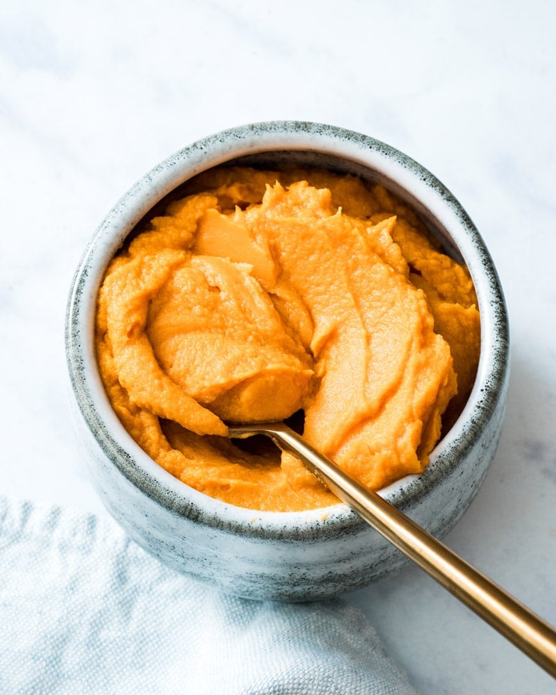 Sweet potato puree