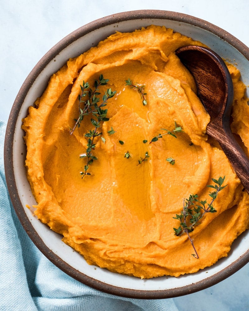 Sweet potato puree