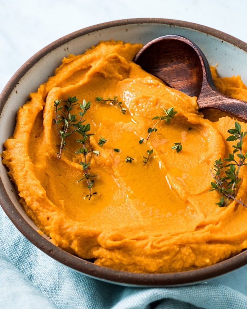 Sweet potato puree