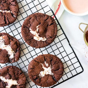 Hot Chocolate Cookies