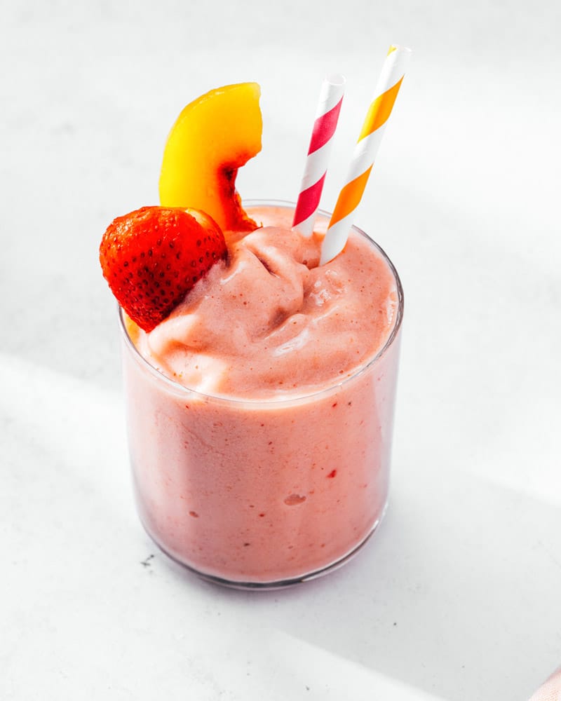 Strawberry Peach Smoothie