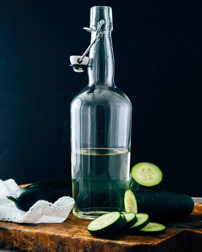 Cucumber vodka