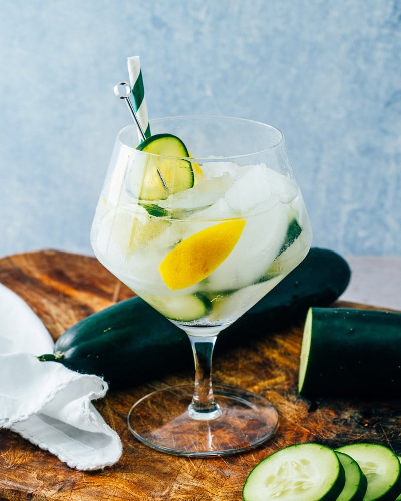 Cucumber vodka