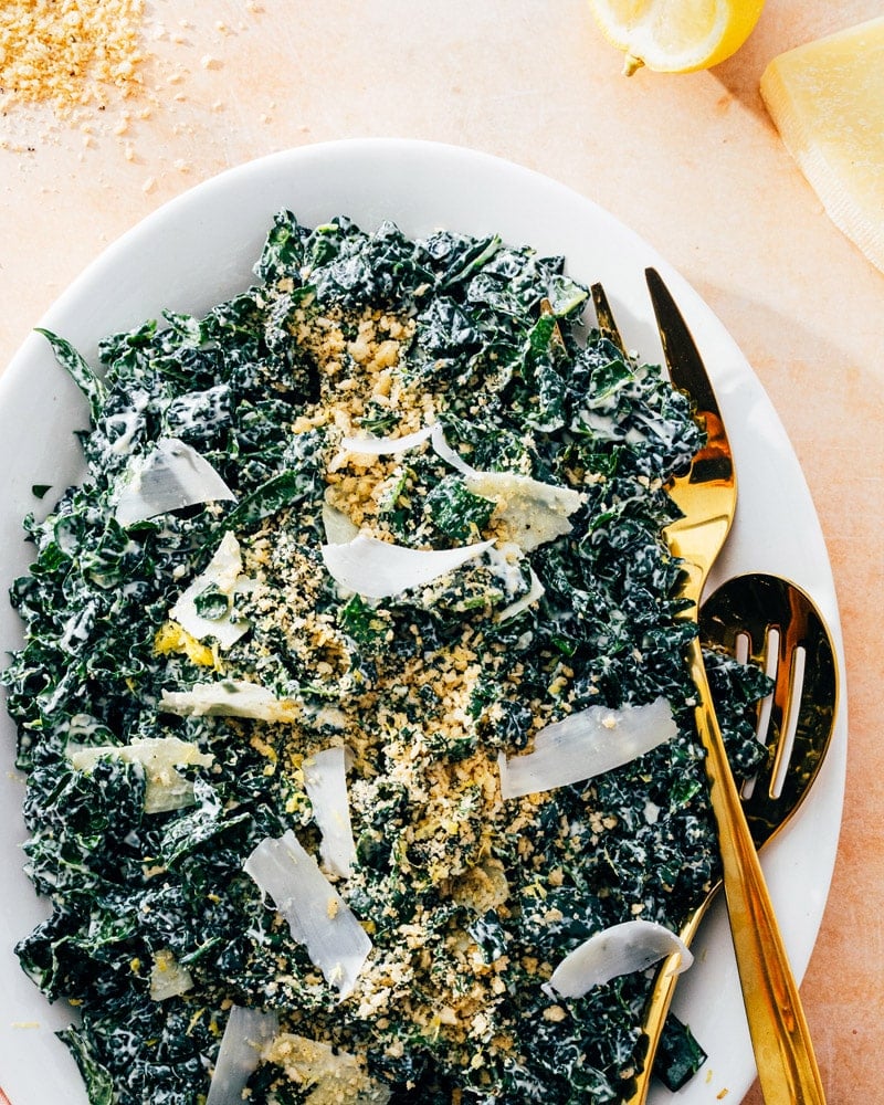 Kale Caesar Salad