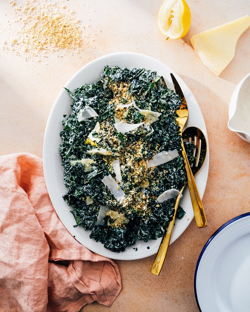 Kale Caesar Salad