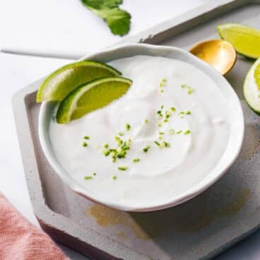 Lime crema