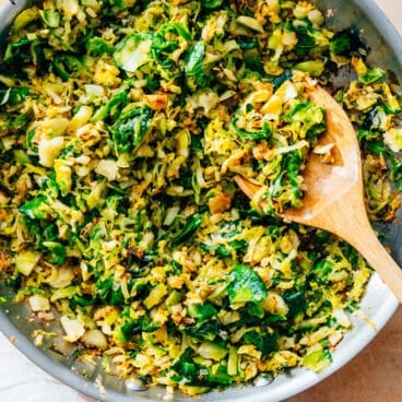 Shredded Brussels Sprouts