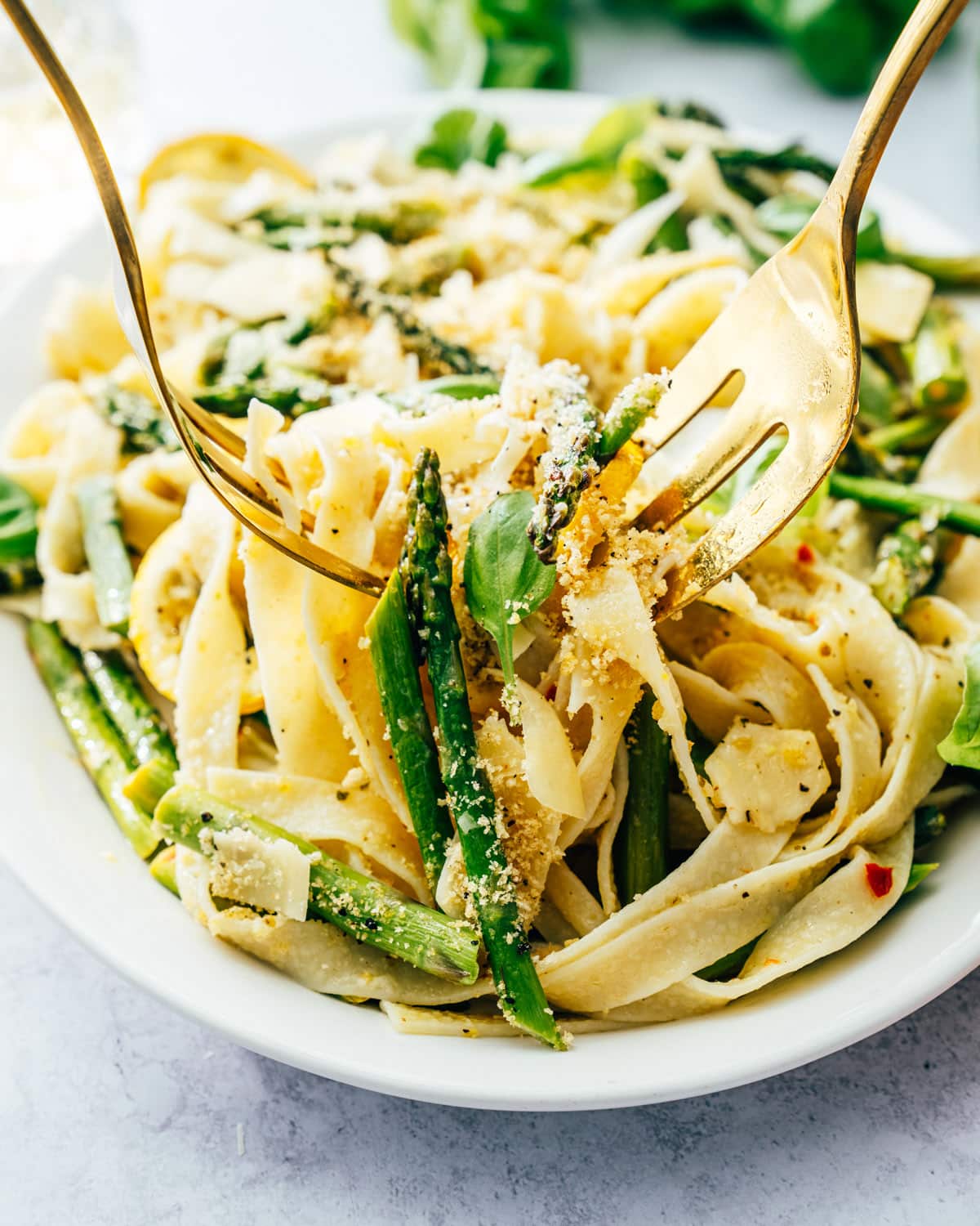 Lemon asparagus pasta recipe