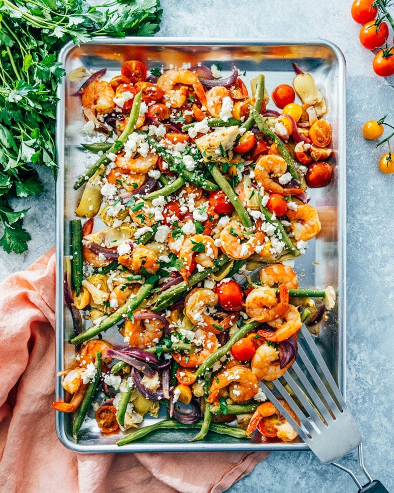 Sheet Pan Shrimp