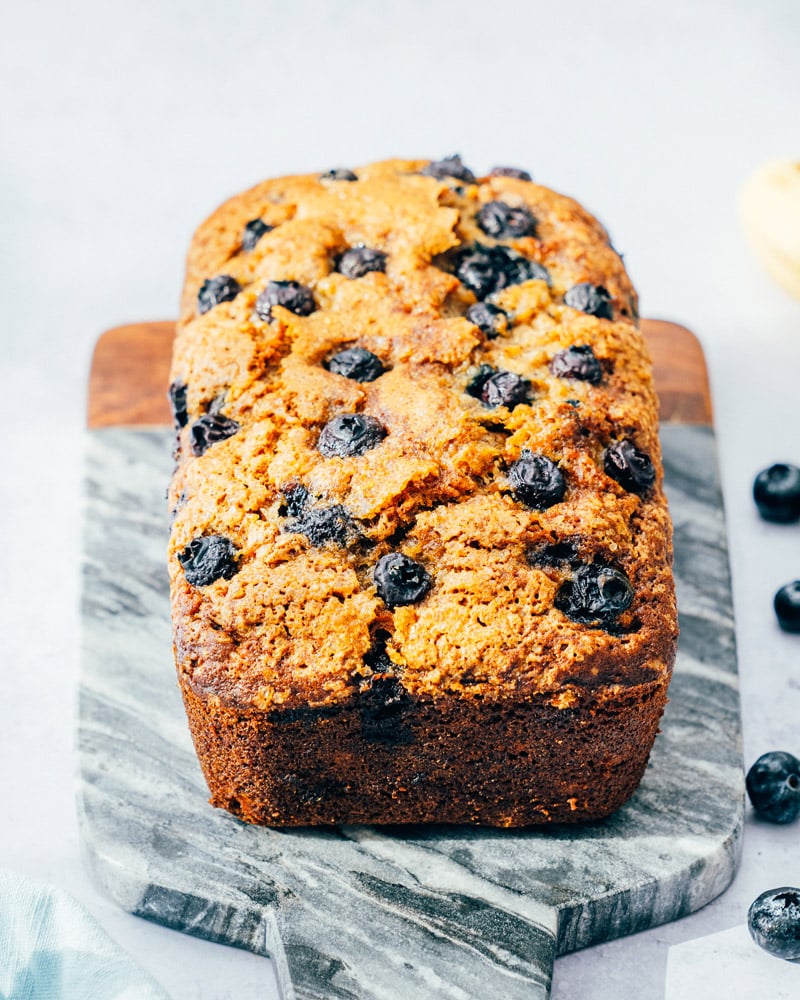 Blueberry banana bread