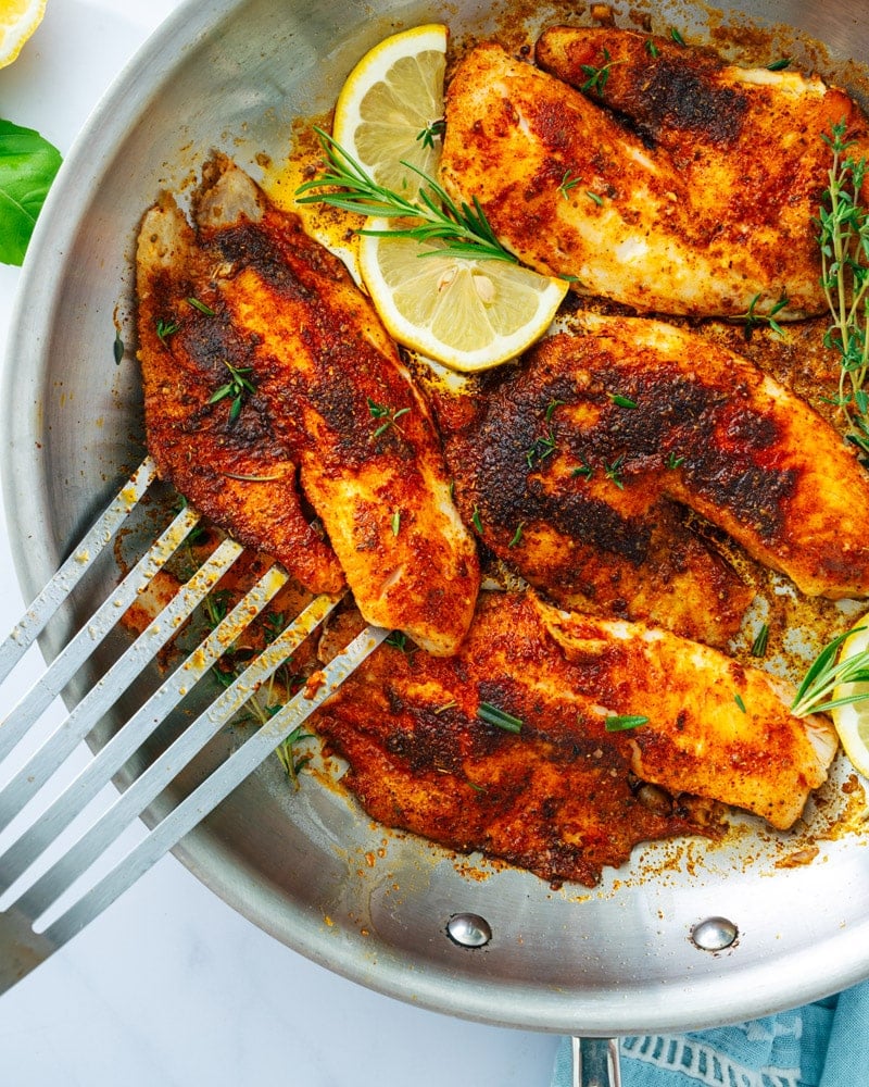 Blackened Tilapia