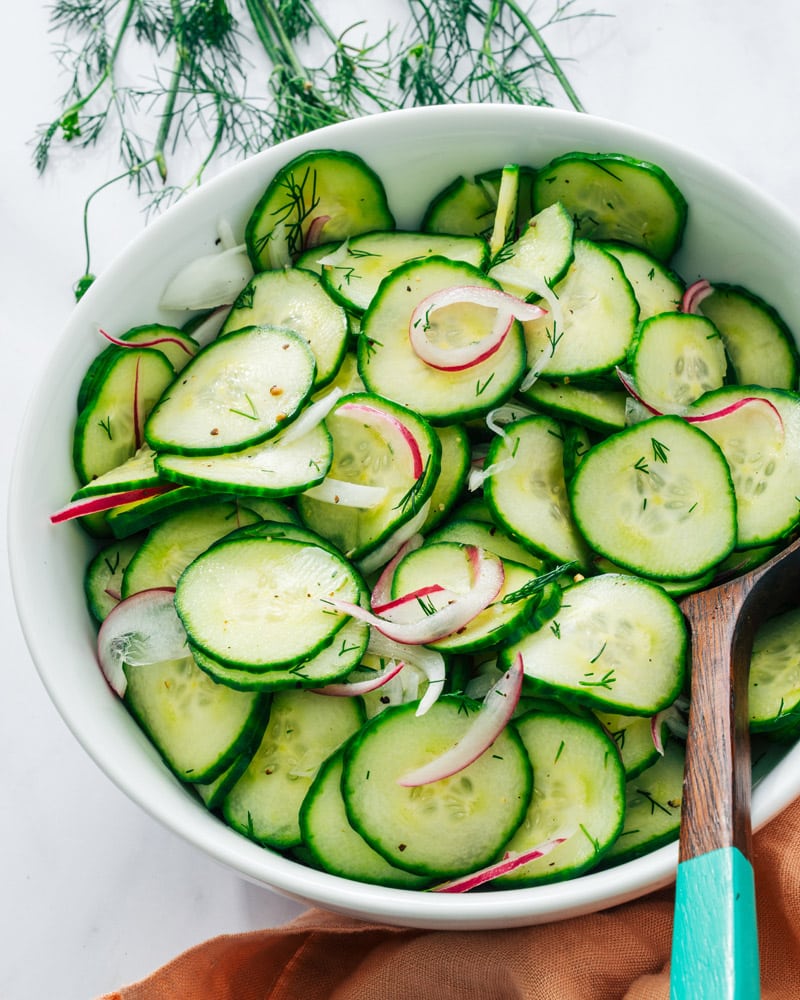 Cucumber salad recipe