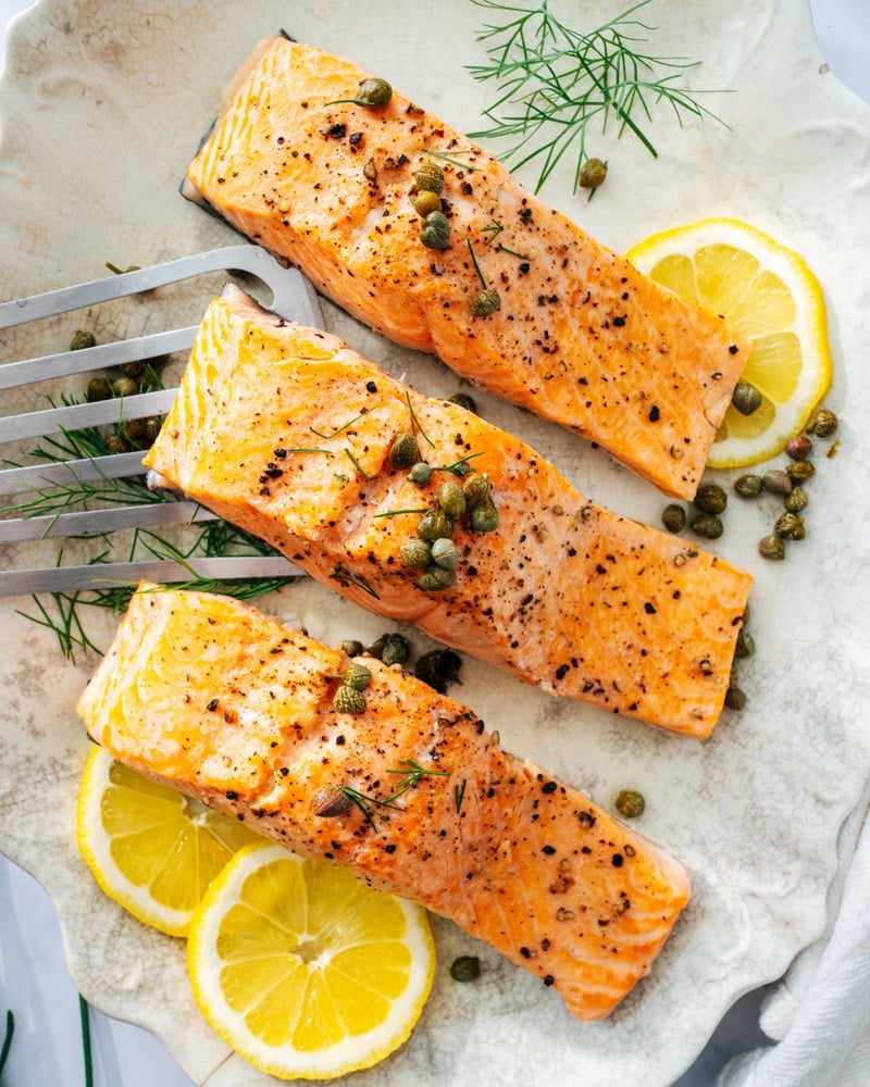 Poached Salmon