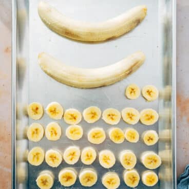 How to freeze bananas