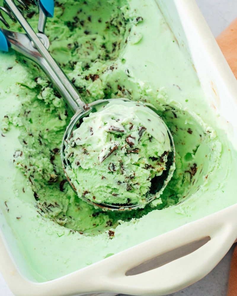 Mint Chocolate Chip Ice Cream