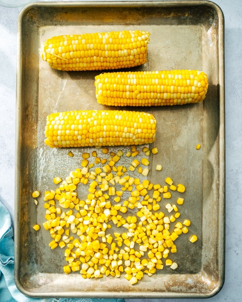 How to freeze corn on the cob