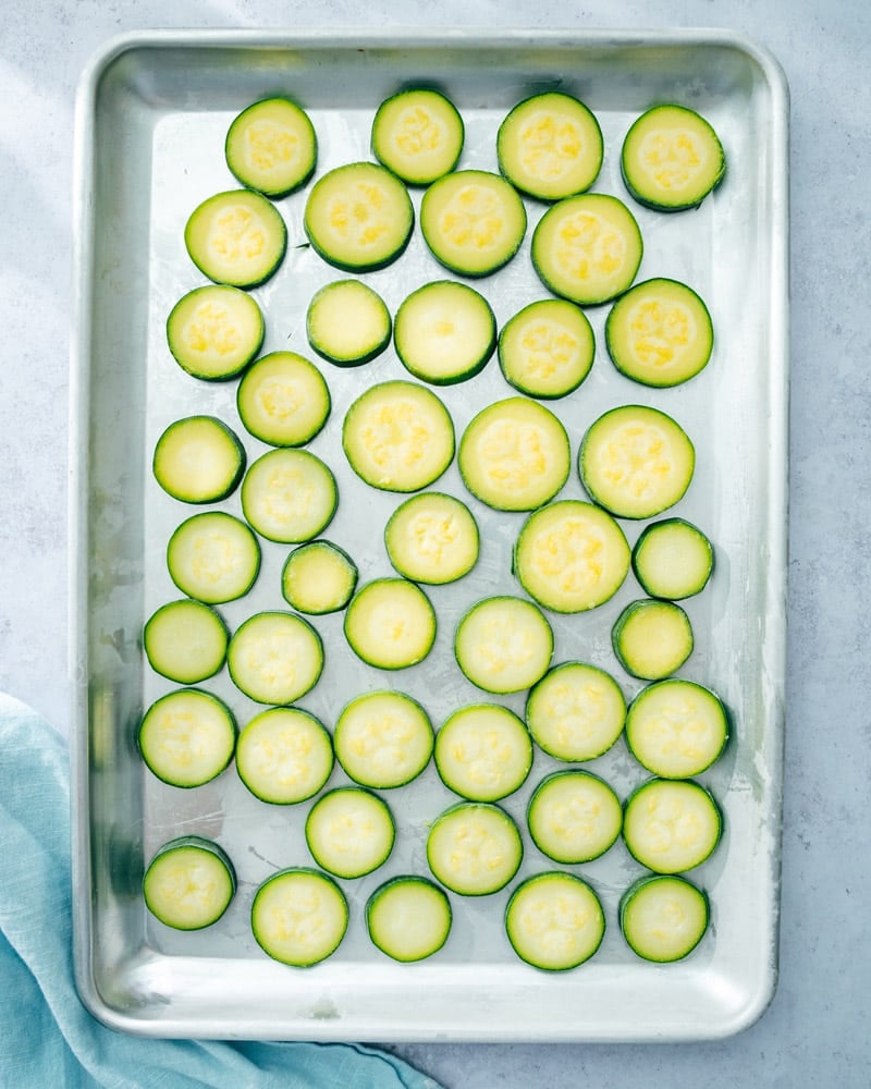 How to freeze zucchini