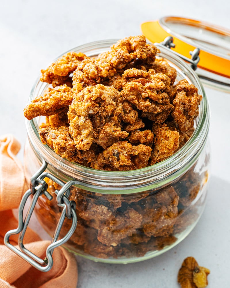 Candied walnuts