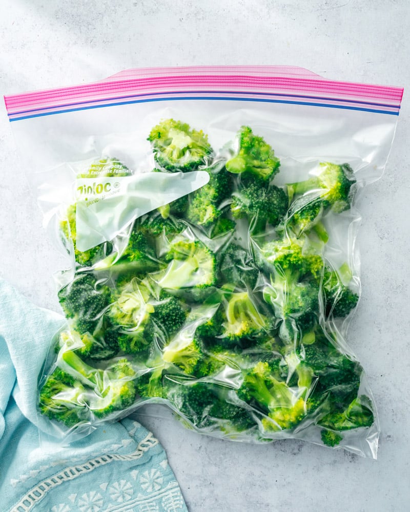 How to freeze fresh broccoli