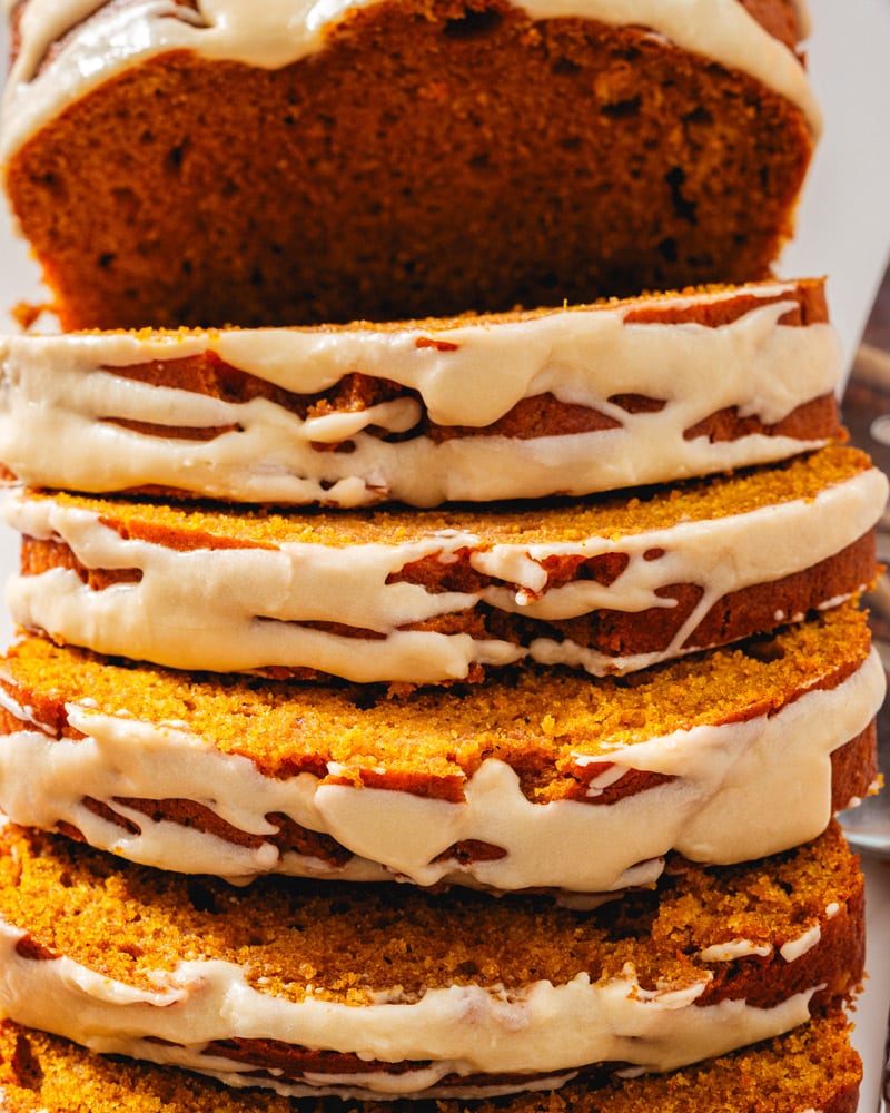 Glaze for pumpkin bread