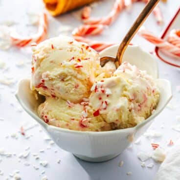 Peppermint ice cream