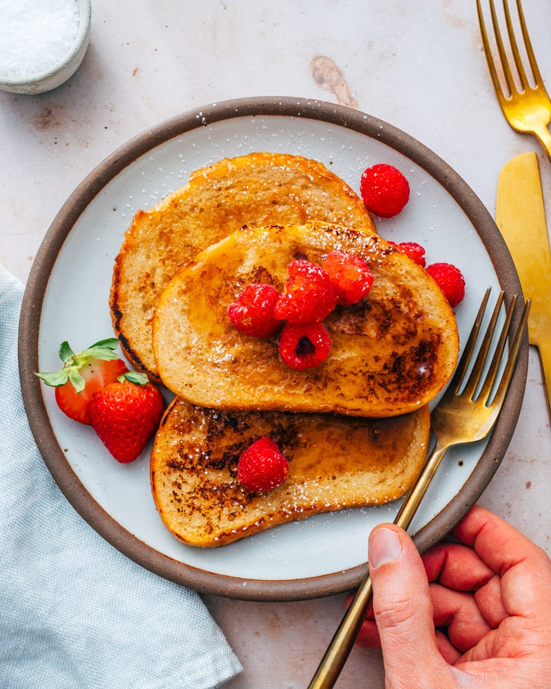 Vegan French toast