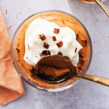 Easy chocolate mousse